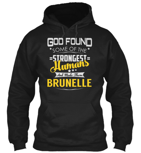 Brunelle   Strongest Humans Black Kaos Front