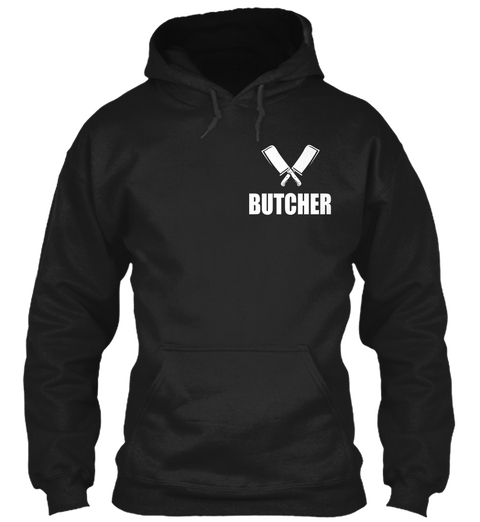 Butcher Black Camiseta Front