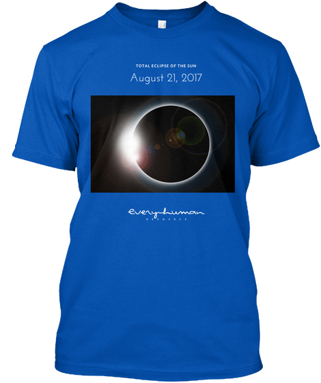 Diamond Ring   Eclipse Royal T-Shirt Front