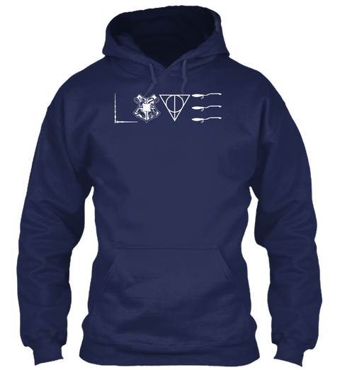 (Ts) Limited Edition   Love Navy Maglietta Front