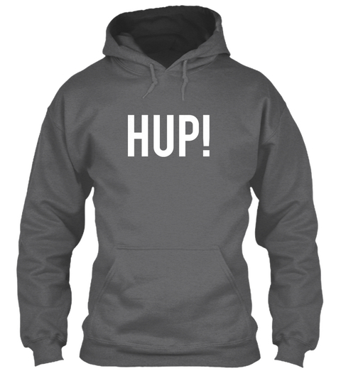 Hup! Dark Heather áo T-Shirt Front
