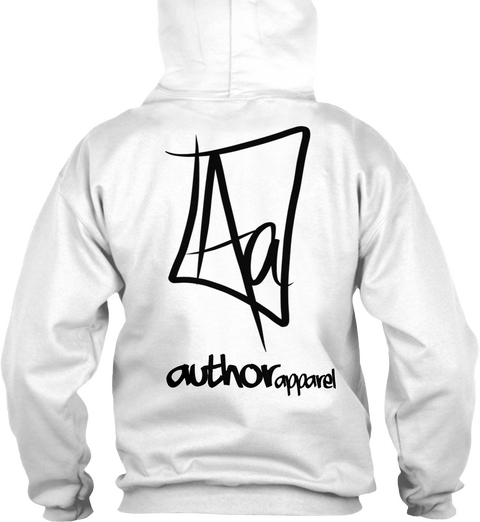Aa Author Apparel White T-Shirt Back