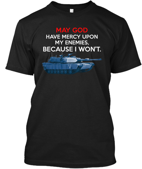 M1 Abrams Black Camiseta Front