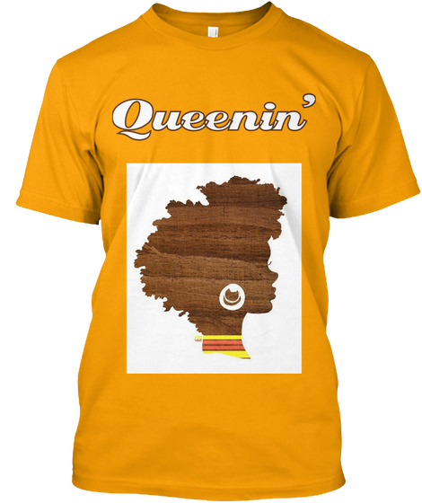Queenin Gold Camiseta Front