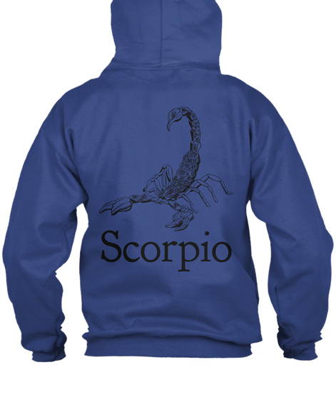 Scorpio Royal T-Shirt Back