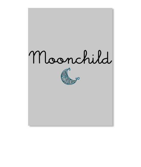 Moonchild Lt Grey Camiseta Front