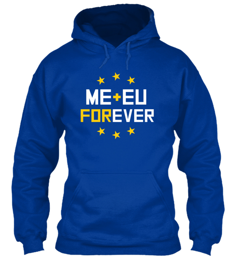 Me+Eu
Forever Royal Blue T-Shirt Front