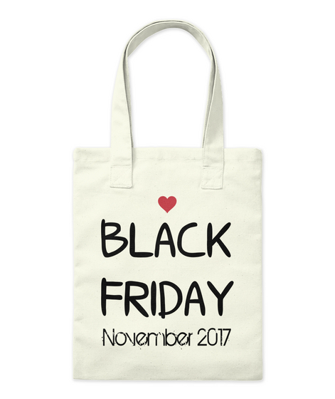 Black
Friday  November 2017 Natural Camiseta Front