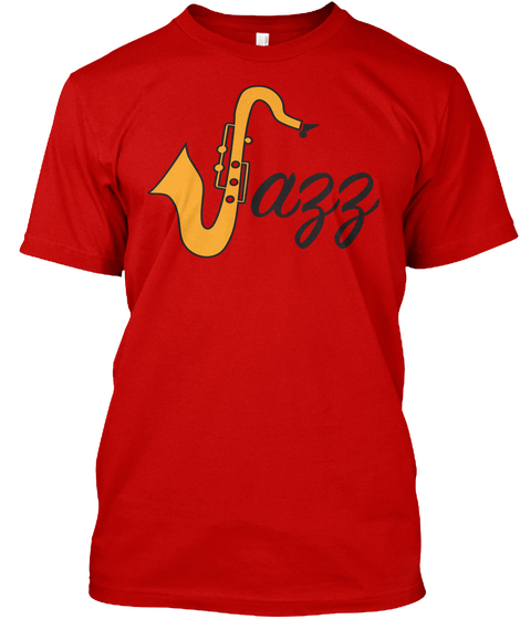 Jazz Classic Red Kaos Front