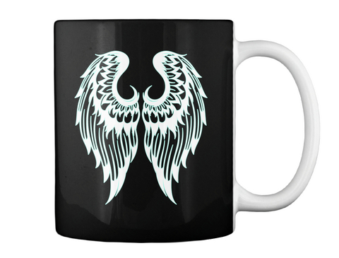 Occupational Therapist Angel Mug Black Maglietta Back