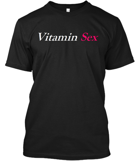 Show Some Style With A Bit Of Attitude! Black T-Shirt Front