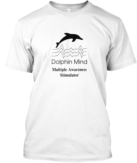 Dolphin Mind Research Lab T Shirts White Kaos Front