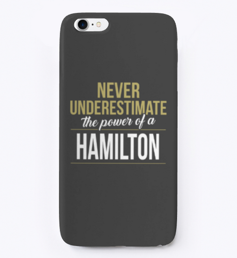 Hamilton It's Hamilton Time! Enjoy! Standard T-Shirt Front