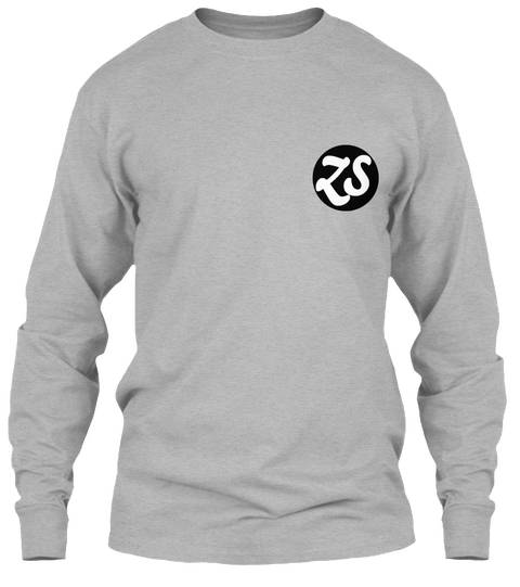 Zs Sport Grey T-Shirt Front