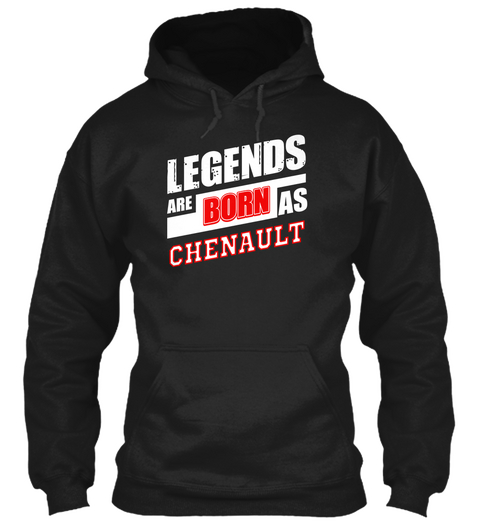 Chenault Family Name Shirt Black áo T-Shirt Front