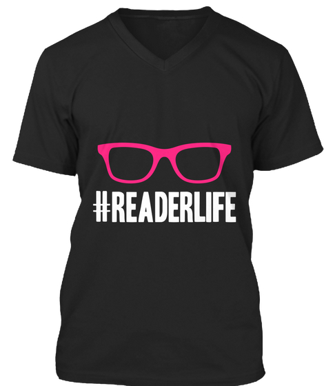 #Readerlife Real Raw Romance Author Dawn Robertson Black T-Shirt Front