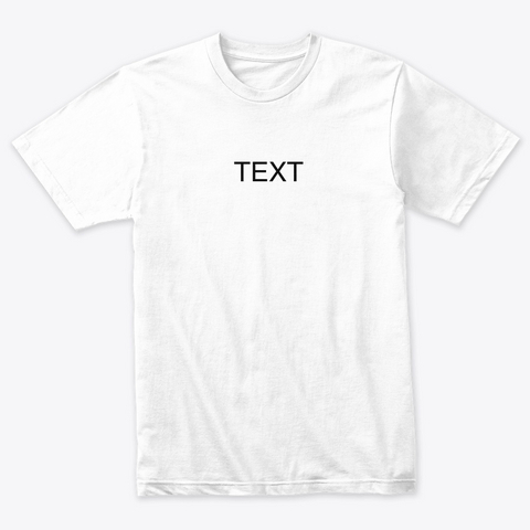Gggggg Heather White T-Shirt Front