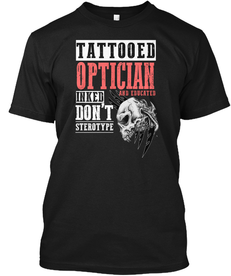 Ltd Tattoted Optician Black Kaos Front