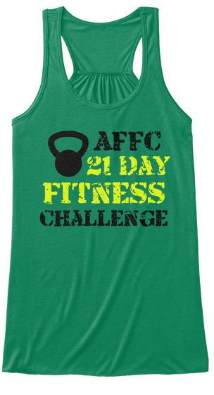 Affc 21 Day Fitness Challange Kelly T-Shirt Front