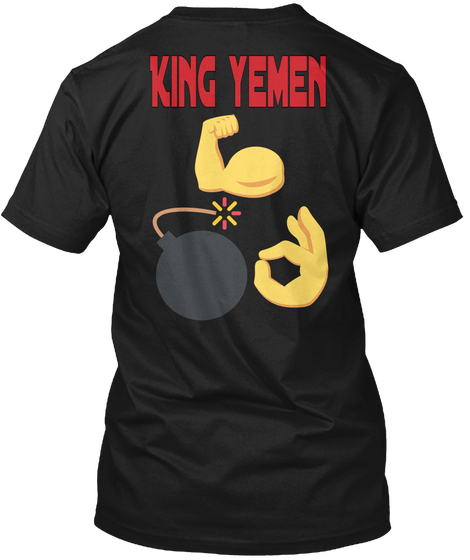 King Yemen Black Camiseta Back