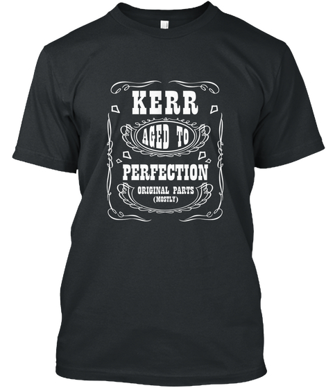 Kerr Never Underestimate  Black T-Shirt Front