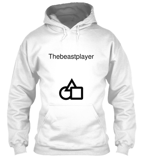 Thebeastplayer White T-Shirt Front