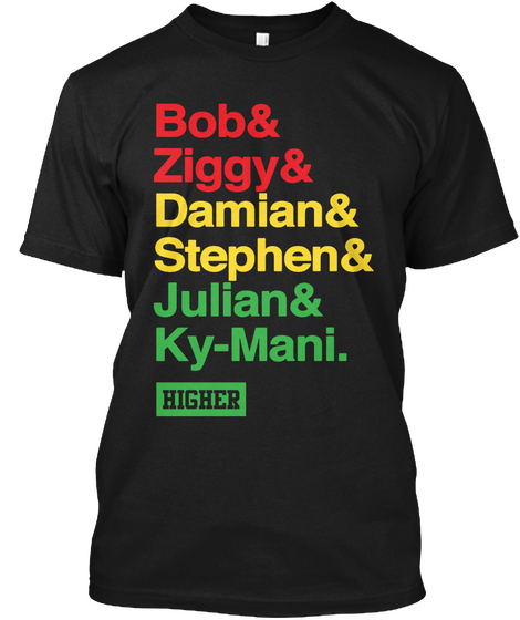 The Fam Black T-Shirt Front