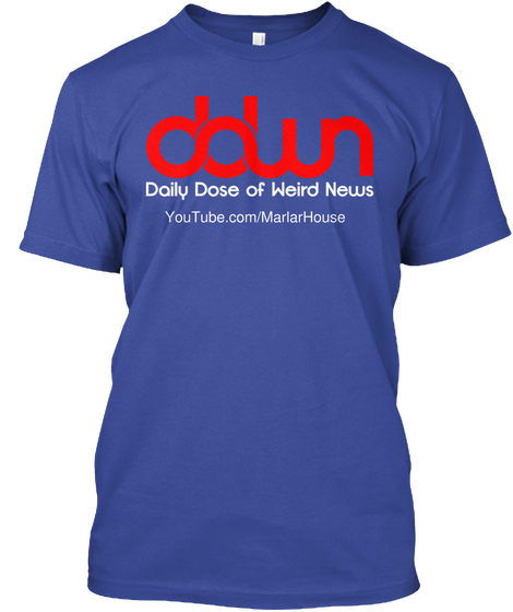 You Tube.Com/Marlar House Deep Royal T-Shirt Front