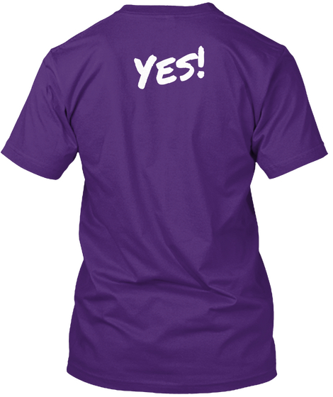 Yes! I Have An Oil For That! Purple áo T-Shirt Back