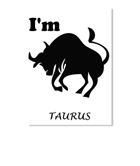 I'm Taurus White Kaos Front