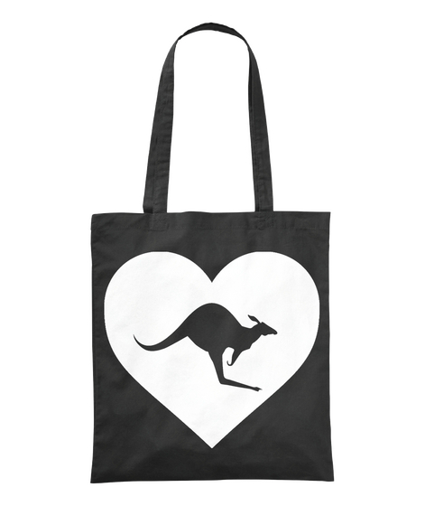 Love Australia Black T-Shirt Front