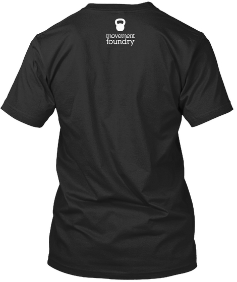 Movement Foundry Black T-Shirt Back