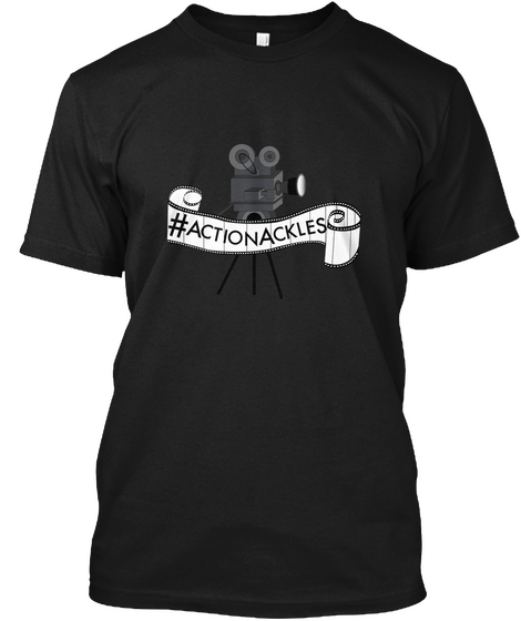 Actionackles Black T-Shirt Front