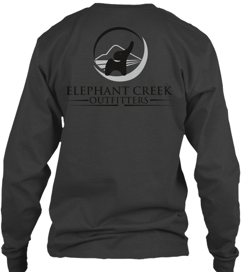 Elephant Creek Outfitters Dark Heather T-Shirt Back