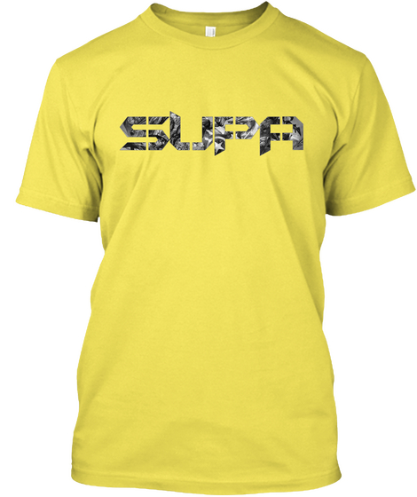 Supa On Beam.Pro Exellion Mod Shirt Yellow T-Shirt Front