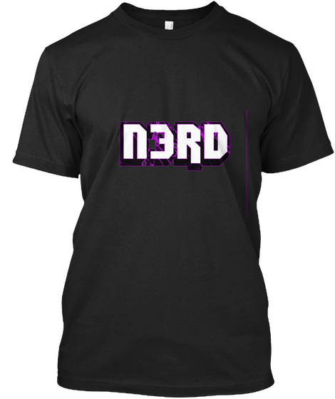 N3rd Black áo T-Shirt Front