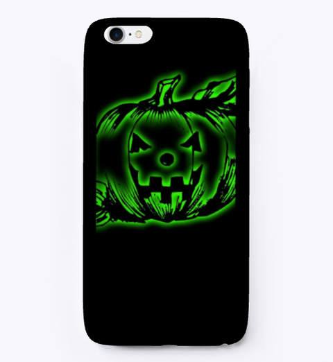 Halloween Special Iphone Case Black T-Shirt Front