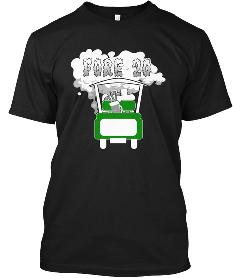 Fore 20 Black T-Shirt Front