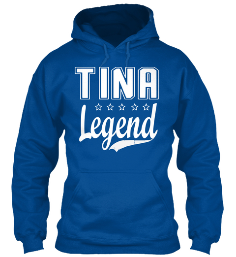 Tina Legend Royal T-Shirt Front