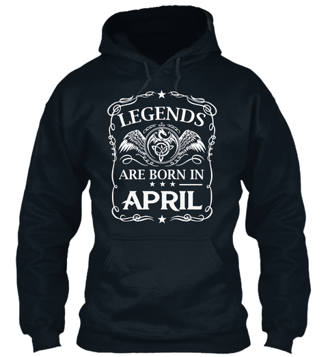 Legends Are Born In April French Navy Kaos Front