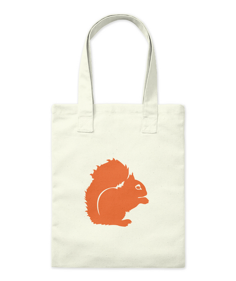 Squirrel Bag Natural Camiseta Front