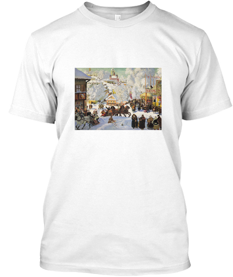 Maslenitsa (1919) White T-Shirt Front