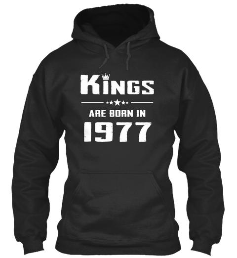 Kings Are Born 1977 Jet Black Kaos Front