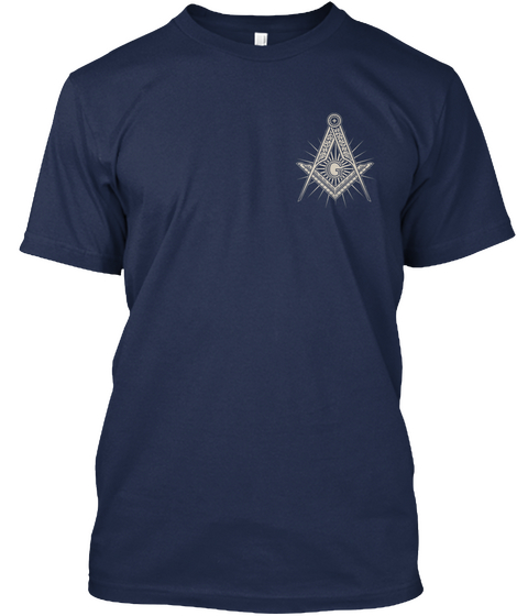 **Limited Edition   Masons** Navy T-Shirt Front