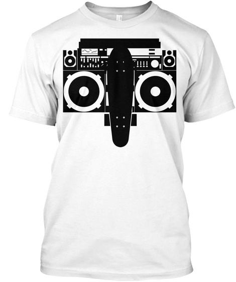 Modern Style White T-Shirt Front