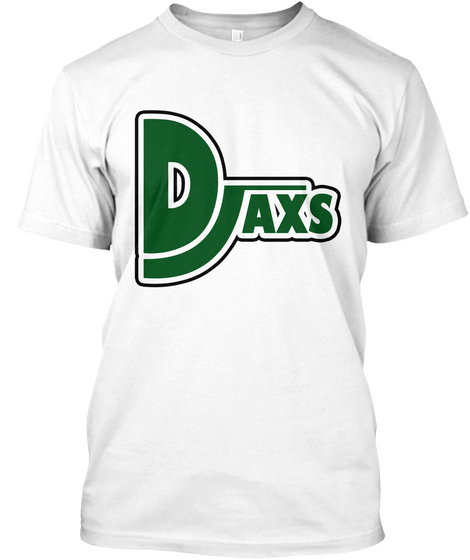 D Jaxs White T-Shirt Front