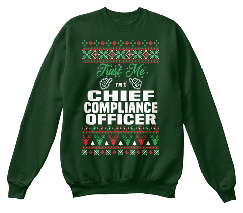 Trust Me I'm A Chief Compliance Officer Deep Forest  Camiseta Front