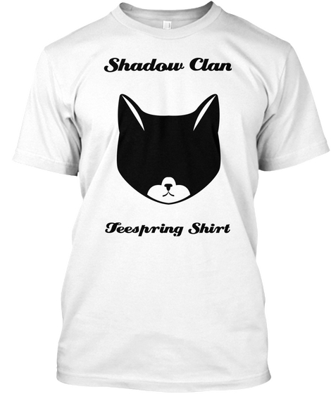 Shadow Clan Teespring Shirt White Camiseta Front