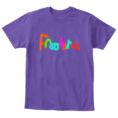 Frooters Purple  T-Shirt Front