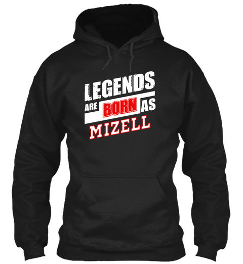 Mizell Family Name Shirt Black Camiseta Front